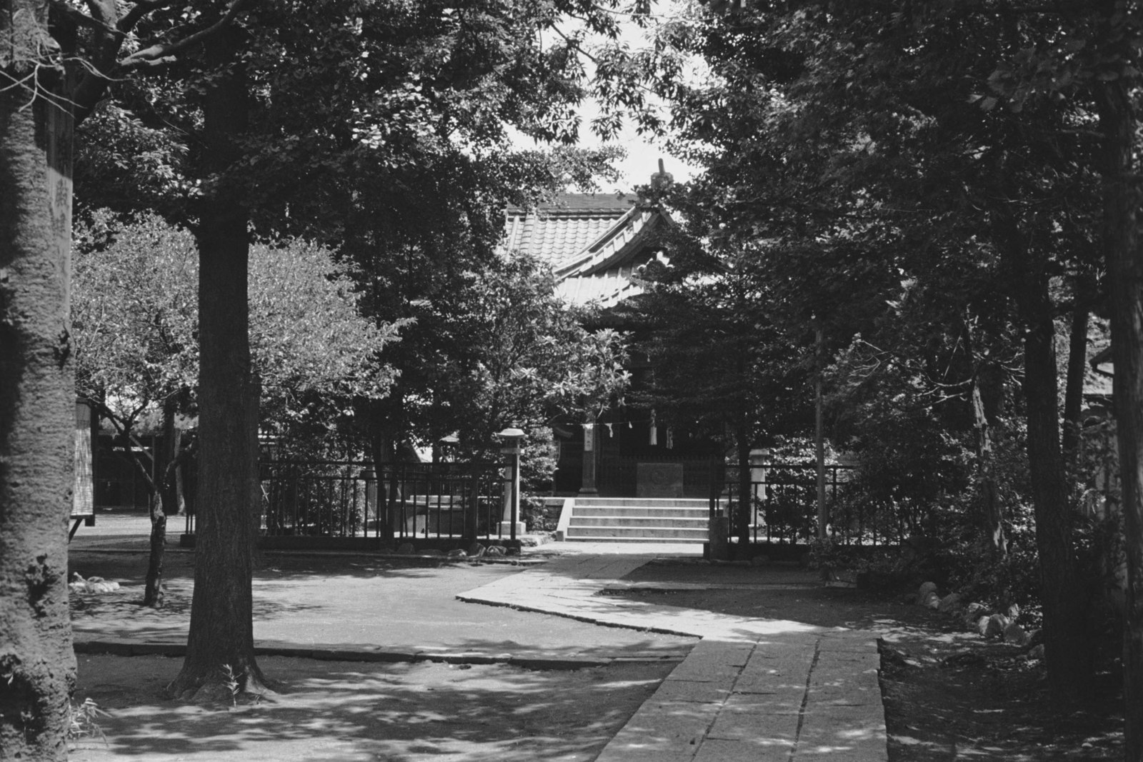 東玉川神社社殿全景