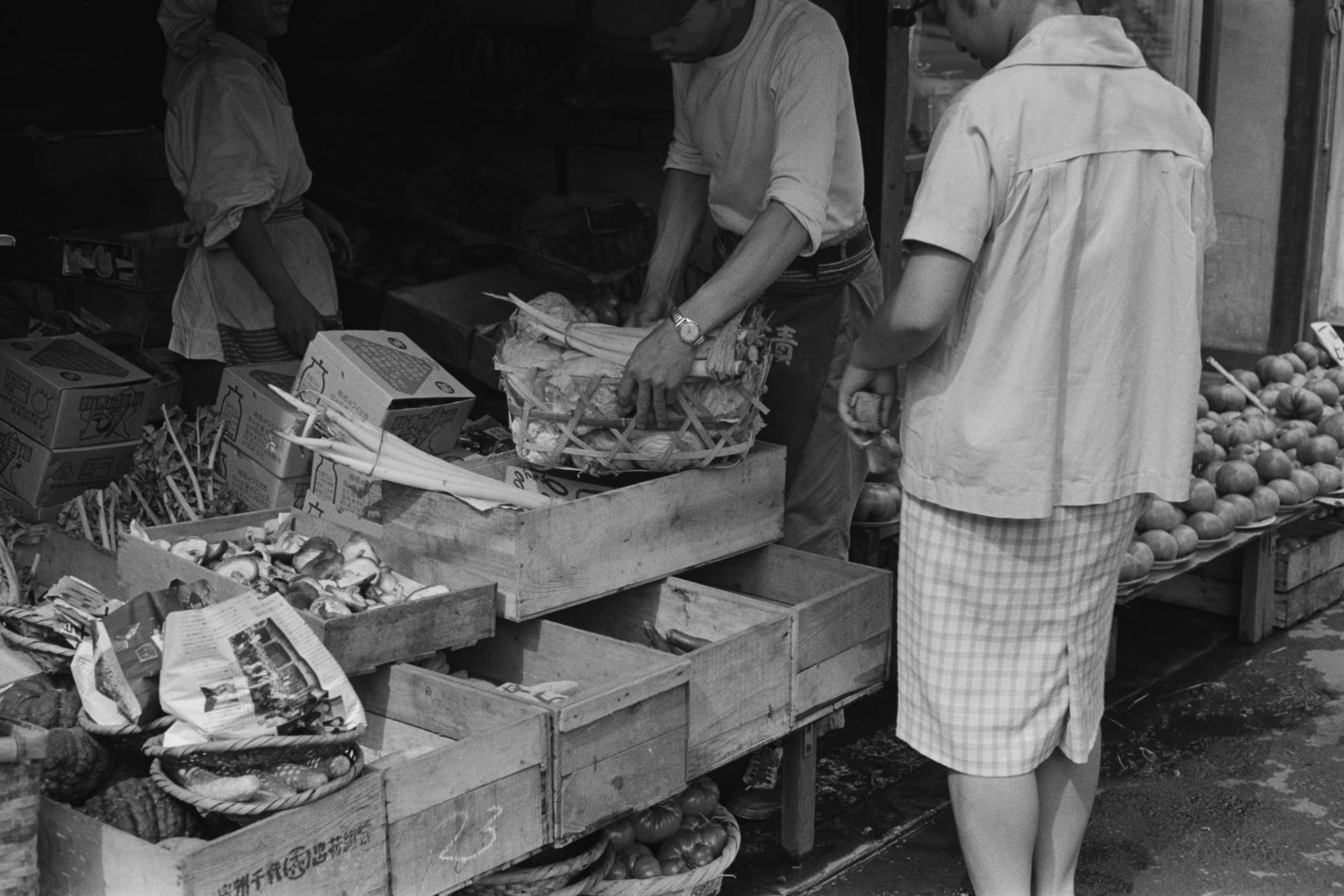 上町付近商店