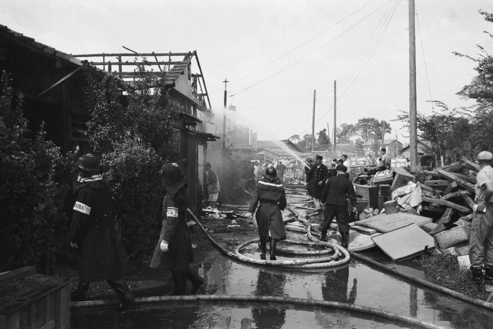 船橋町の火事