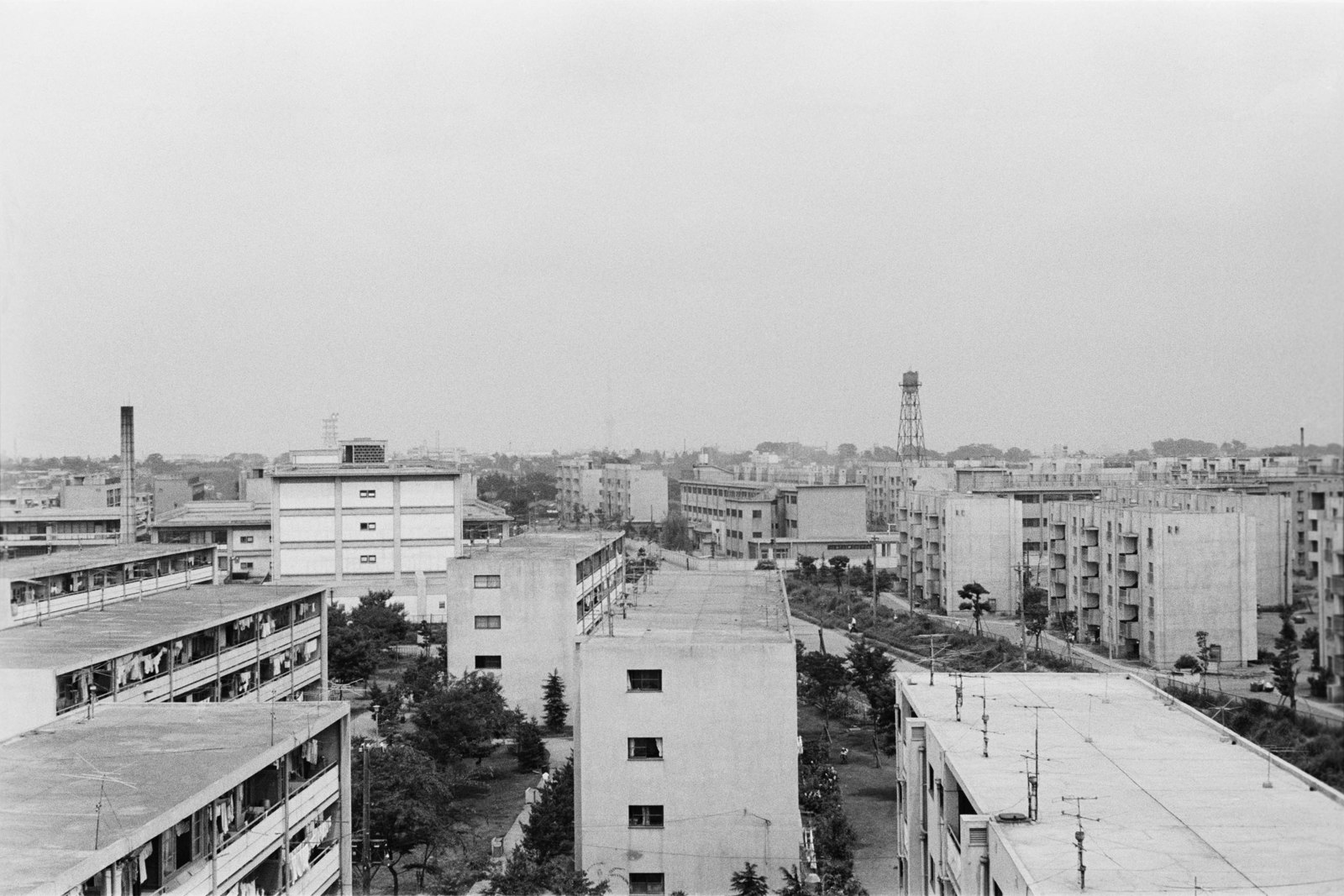 池尻団地（給水塔より）